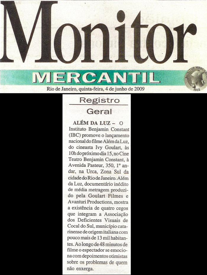 Monitor Mercantil: General Record