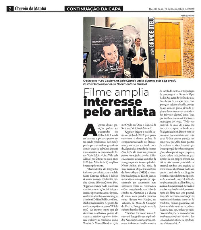 Correio da Manhã: Voice of memory